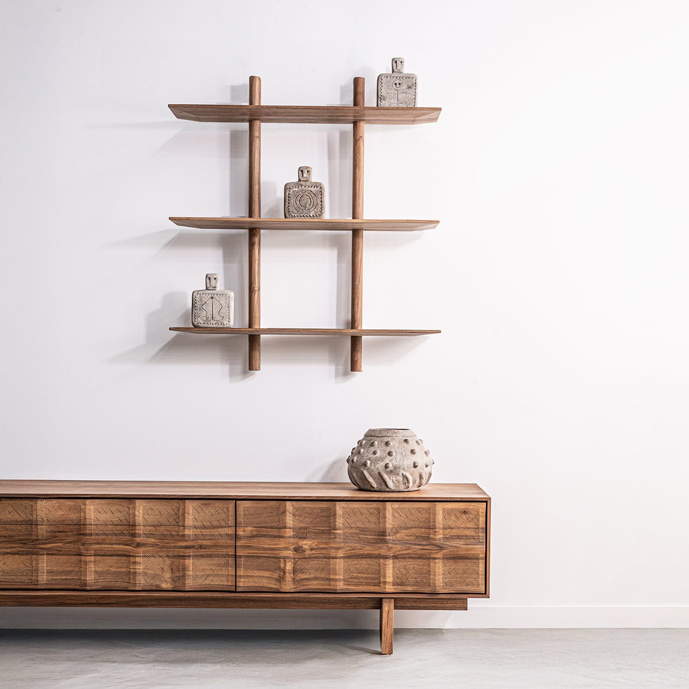 Étagère Bali | Naturel | 90x20x100cm