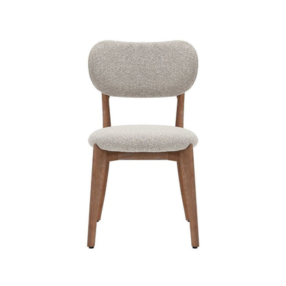 Chaise de salle à manger Caeli à dossier incurvé