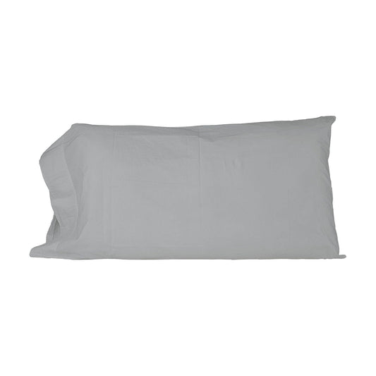 Taie d'oreiller en coton | Gris clair 50 x 70 cm