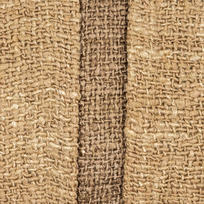 Coussin carré Etera à rayures centrales