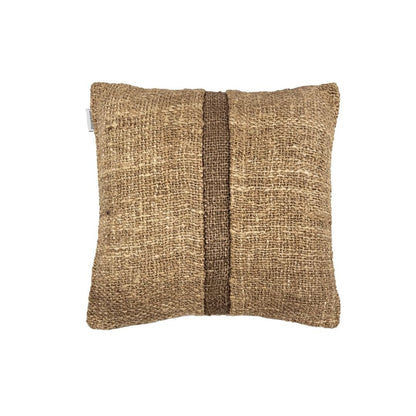 Coussin carré Etera à rayures centrales