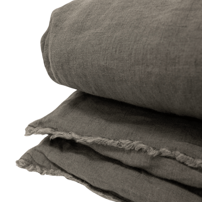 Couette en lin | Granit 200 x 85 cm 