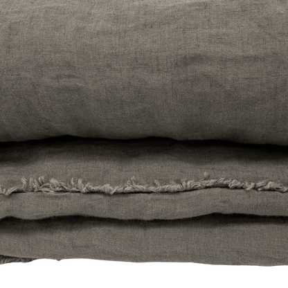 Couette en lin | Granit 200 x 85 cm 
