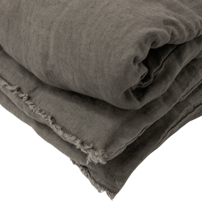 Couette en lin | Granit 200 x 85 cm 