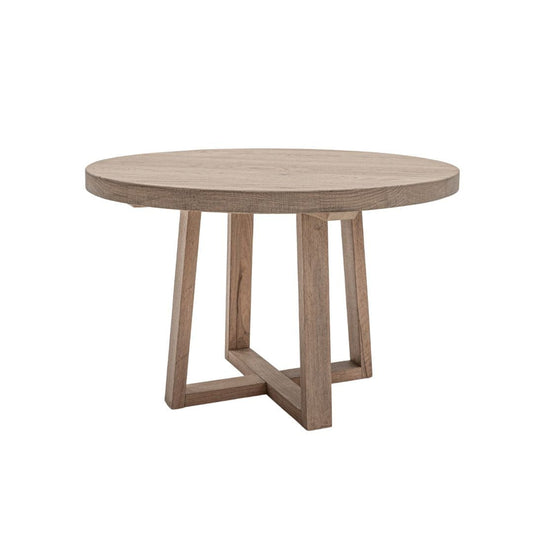 Table à manger ronde en chêne | 120 cm