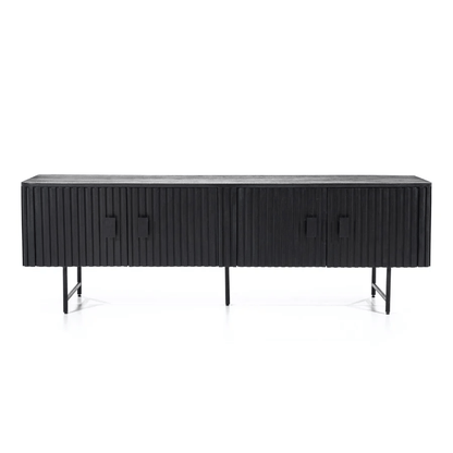Meuble TV Mango | Noir 170 x 45 x 56 cm