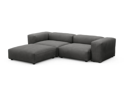 Vetsak Canapé d'angle d'extérieur L | 273x115/220,5x60cm