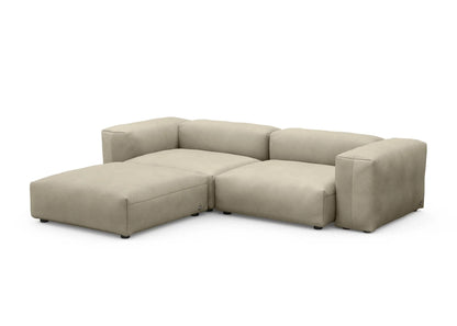 Vetsak Canapé d'angle d'extérieur L | 273x115/220,5x60cm