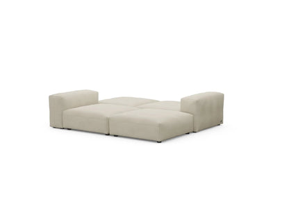 Vetsak Canapé d'extérieur Causeuse L | 241,5x136,5x60cm
