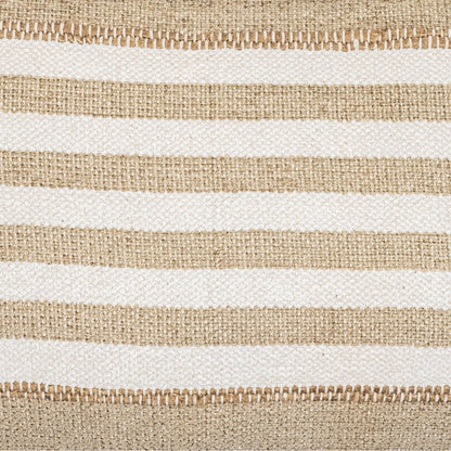 Coussin rectangulaire rayé Minoa