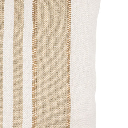 Coussin carré rayé Minoa