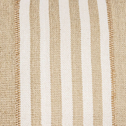Coussin carré rayé Minoa