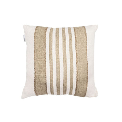 Coussin carré rayé Minoa