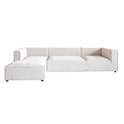Chaise longue Mykonos Sora, unité gauche | 100 x 170 x 70 cm