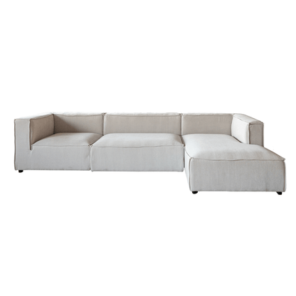 Chaise longue Mykonos Sora, unité droite | 100 x 170 x 70 cm