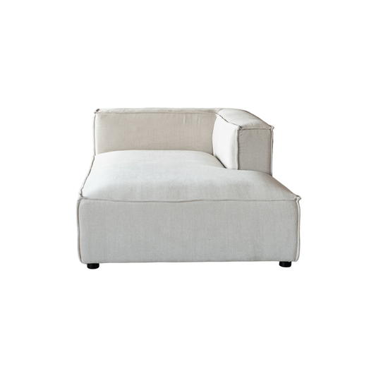 Chaise longue Mykonos Sora, unité droite | 120 x 170 x 70 cm