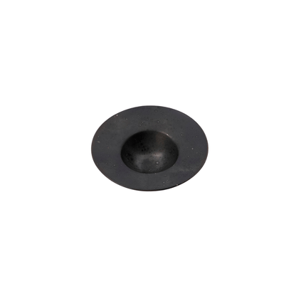 Coquetier en grès Pion | Noir 9 x 2,2 cm