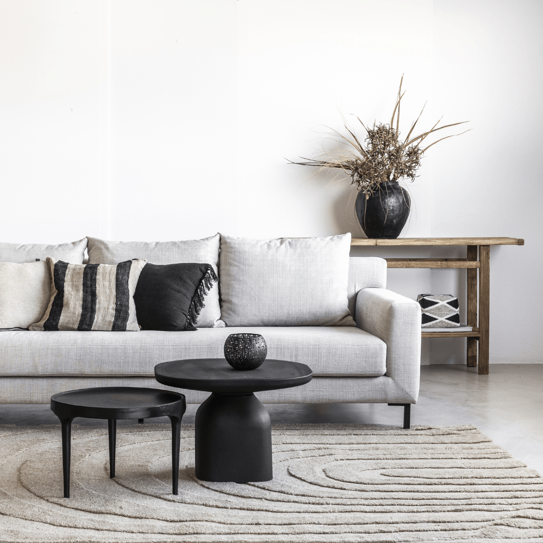 Table basse Squand | Noir 60 cm