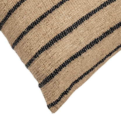 Coussin rectangulaire rayé Xander