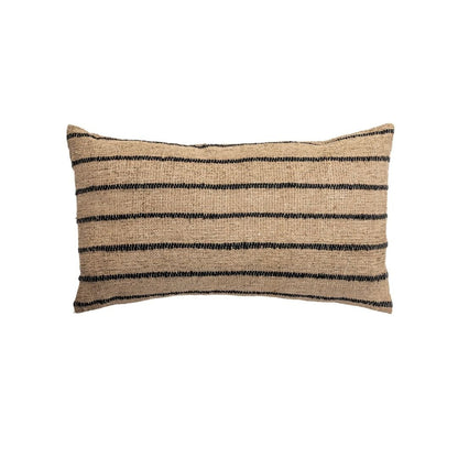 Coussin rectangulaire rayé Xander